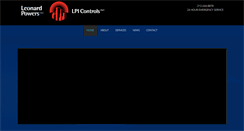Desktop Screenshot of leonardpowers.com