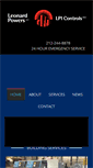 Mobile Screenshot of leonardpowers.com